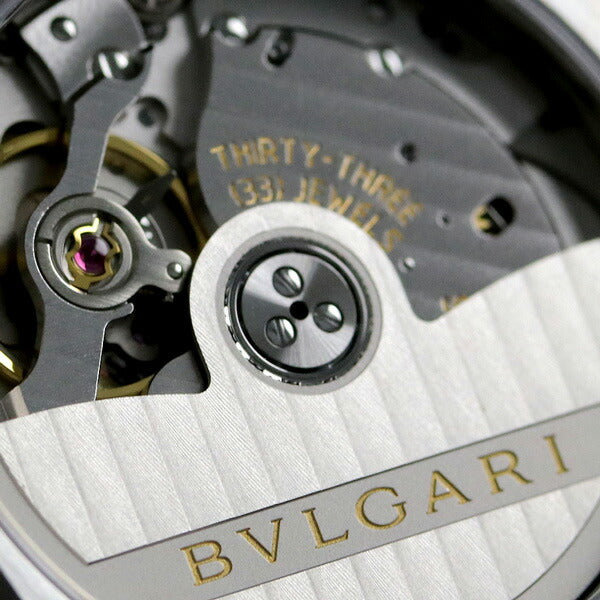 ブルガリ オクト レトログラード 38mm 自動巻き 機械式 メンズ BGO38BSLDBR 腕時計 ブランド BGO38BSLDBR