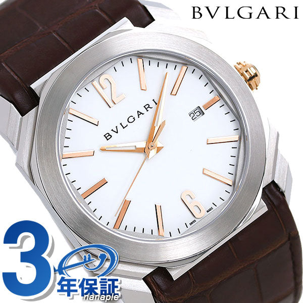 ブルガリ BVLGARI オクト ソロテンポ 41mm 自動巻き 機械式 メンズ 腕時計 BGO41WSLD BGO41WSLD