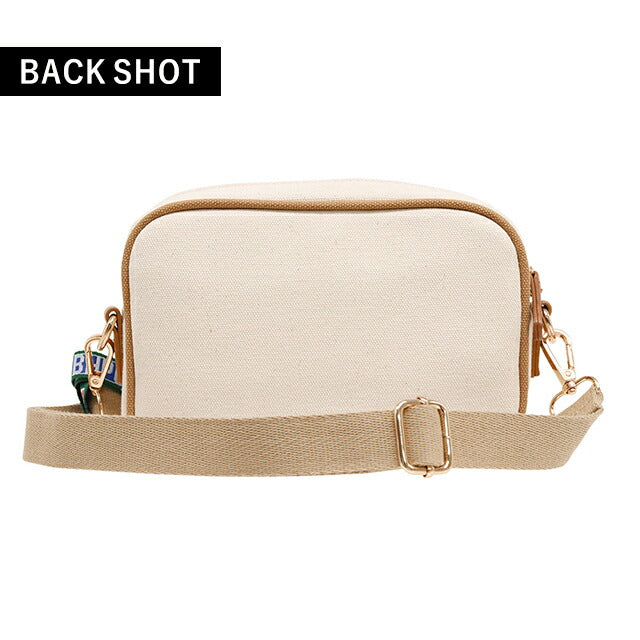 ビバリーヒルズポロクラブ ショルダーバッグ メンズ レディース ブランド キャンバスショルダーバッグ Cotton 243905 IV BE BE バッグ BH1009N-IVBEBE