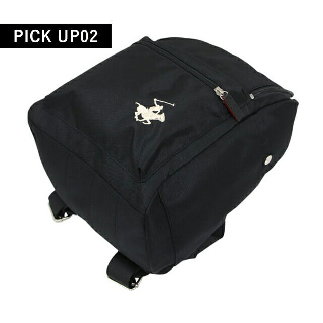 ビバリーヒルズポロクラブ リュック メンズ レディース ブランド リュック Polyester 181280 BK WH バッグ BHC004-BKWH