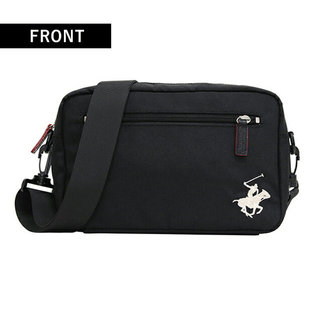 ビバリーヒルズポロクラブ ショルダーバッグ メンズ レディース ブランド ショルダーバッグ Polyester 181282 BK WH バッグ BHC005-BKWH