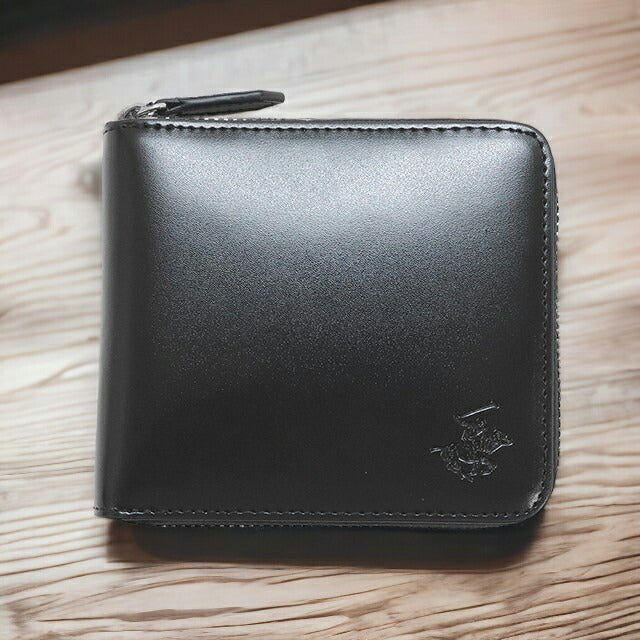 ビバリーヒルズポロクラブ 財布 メンズ ブランド 二つ折り財布 革 レザーウォレット 小銭入れあり ブラック ネイビー BHG-M1004-BKNV