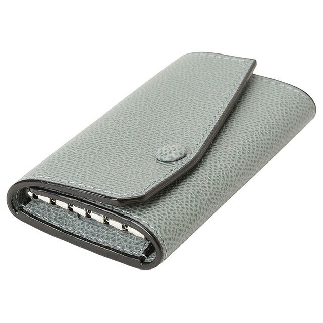ヴァレクストラ VALEXTRA V1L76 028 BP / SGSR0076028LRDKH99 BP 6連キーケース パウダーブルー メンズ レディースPORTACHIAVI 6 GANCI BKVX00022M