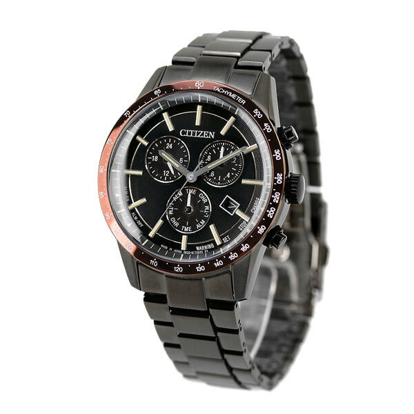 シチズン エコドライブ ソーラークロノグラフ ソーラー メンズ 腕時計 ブランド BL5495-72E CITIZEN ブラック 黒 BL5495-72E