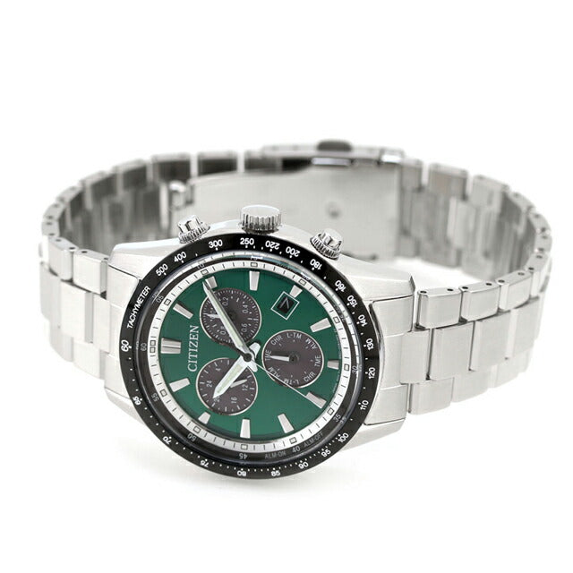 シチズン コレクション 光発電エコドライブ 腕時計 ブランド メンズ クロノグラフ ソーラー CITIZEN COLLECTION BL5614-59W アナログ グリーン BL5614-59W