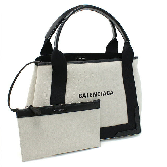 バレンシアガ トートバッグ レディース ブランド BALENCIAGA イタリア 339933 ホワイト系 ブラック バッグ BLC339933141
