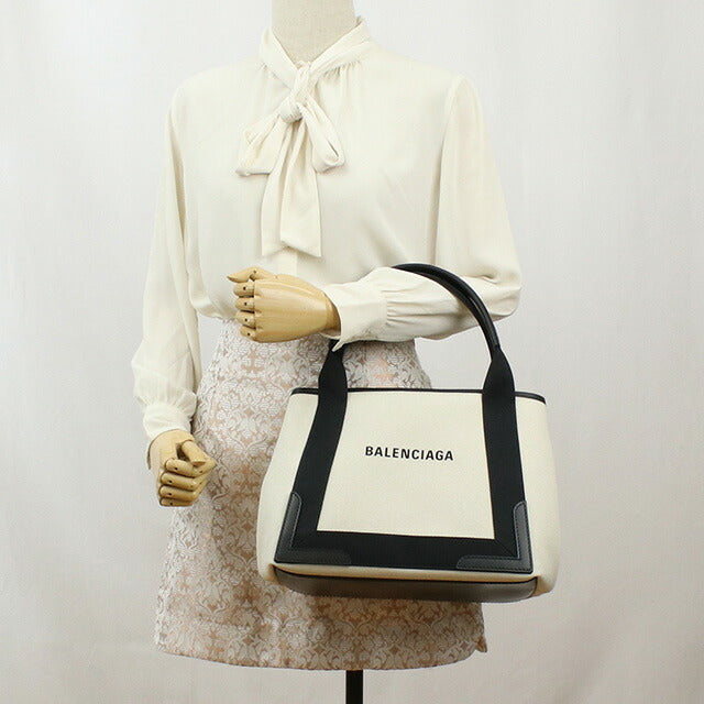 バレンシアガ トートバッグ レディース ブランド BALENCIAGA イタリア 339933 ホワイト系 ブラック バッグ BLC339933141