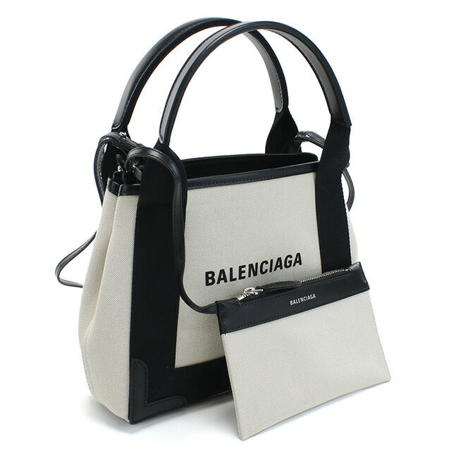 バレンシアガ ハンドバッグ レディース ブランド BALENCIAGA イタリア 390346 ホワイト系 ブラック バッグ BLC390346111