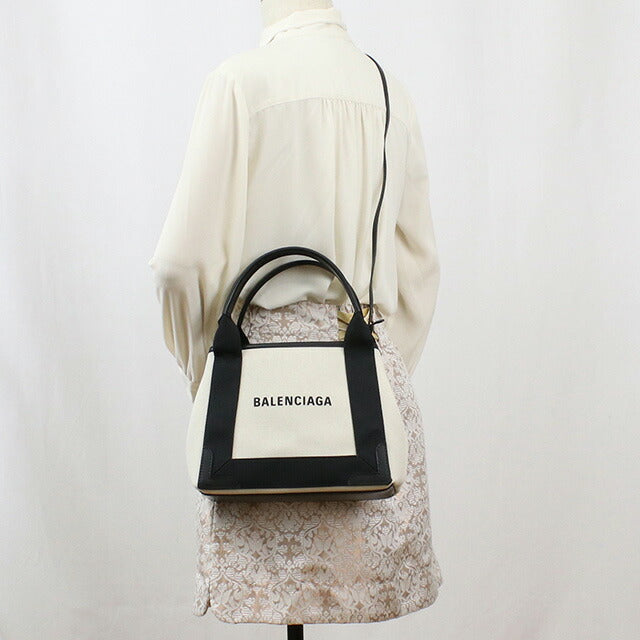 バレンシアガ ハンドバッグ レディース ブランド BALENCIAGA イタリア 390346 ホワイト系 ブラック バッグ BLC390346111