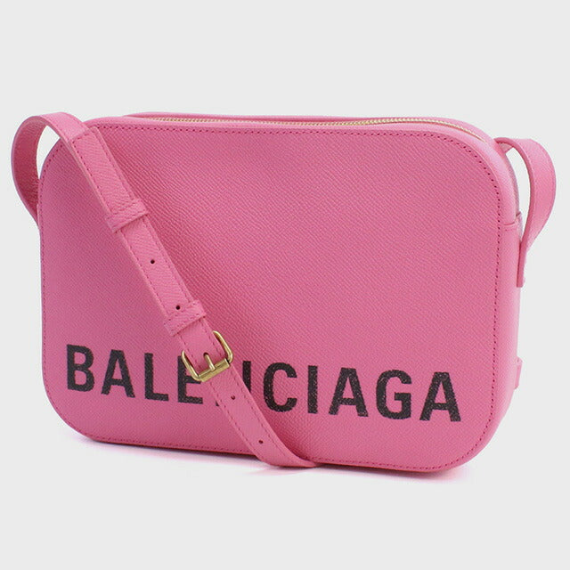 バレンシアガ 斜め掛け ショルダーバッグ レディース ブランド BALENCIAGA レザー イタリア 558172 ROSE BUBBG-L NOIR ピンク系 バッグ BLC558172021