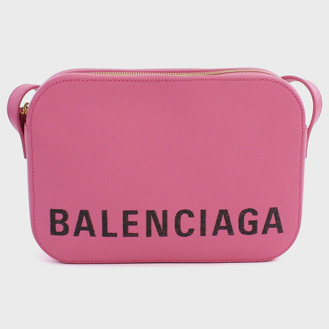 バレンシアガ 斜め掛け ショルダーバッグ レディース ブランド BALENCIAGA レザー イタリア 558172 ROSE BUBBG-L NOIR ピンク系 バッグ BLC558172021