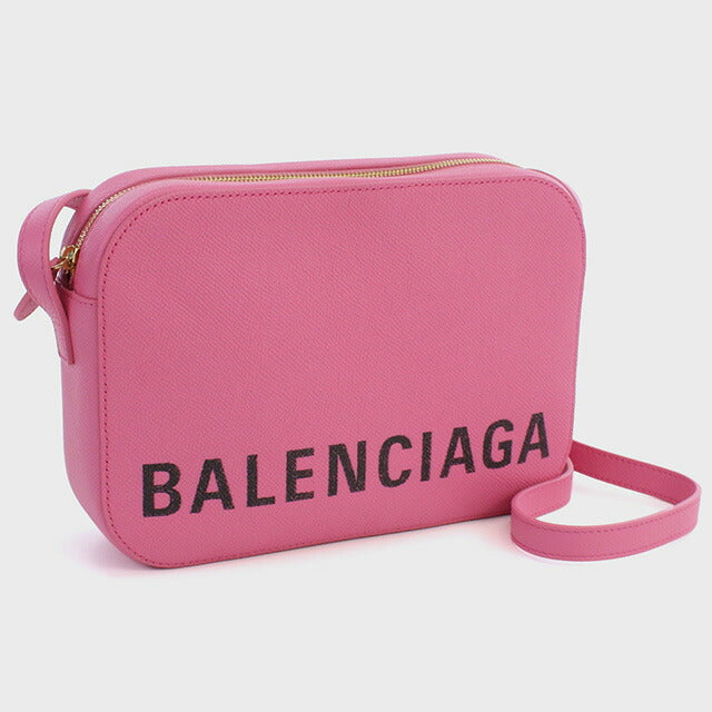 バレンシアガ 斜め掛け ショルダーバッグ レディース ブランド BALENCIAGA レザー イタリア 558172 ROSE BUBBG-L NOIR ピンク系 バッグ BLC558172021