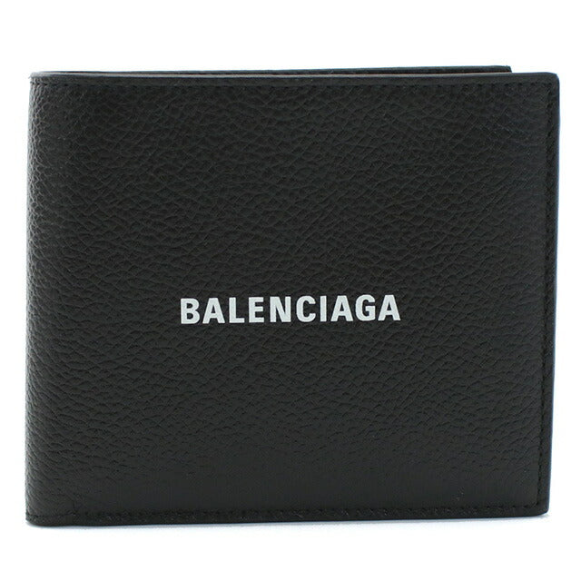 バレンシアガ 二折財布小銭入付き メンズ ブランド BALENCIAGA イタリア 594315 ブラック 財布 BLC594315011