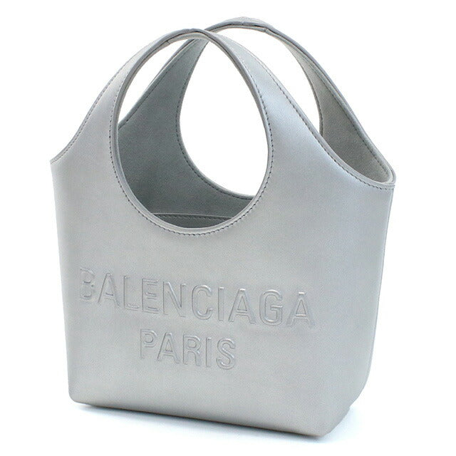 バレンシアガ トートバッグ レディース ブランド BALENCIAGA レザー 747036 シルバー系 バッグ BLC747036021