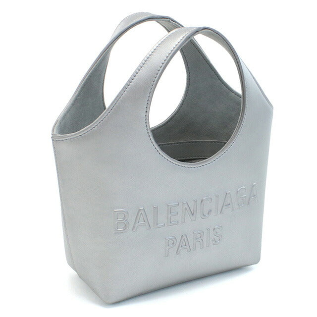 バレンシアガ トートバッグ レディース ブランド BALENCIAGA レザー 747036 シルバー系 バッグ BLC747036021