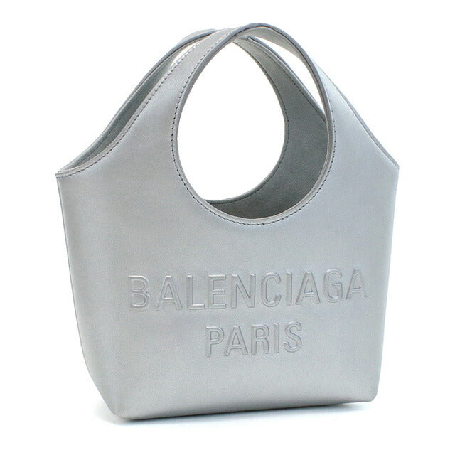バレンシアガ トートバッグ レディース ブランド BALENCIAGA レザー 747036 シルバー系 バッグ BLC747036021