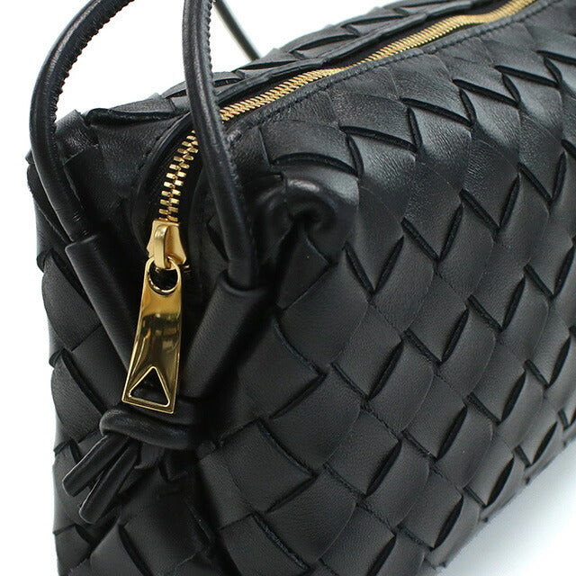 ボッテガ・ヴェネタ 斜め掛け ショルダーバッグ レディース ブランド BOTTEGA VENETA イタリア 680254 ブラック バッグ BOT680254011