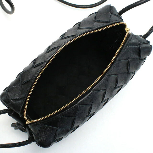 ボッテガ・ヴェネタ 斜め掛け ショルダーバッグ レディース ブランド BOTTEGA VENETA イタリア 680254 ブラック バッグ BOT680254011