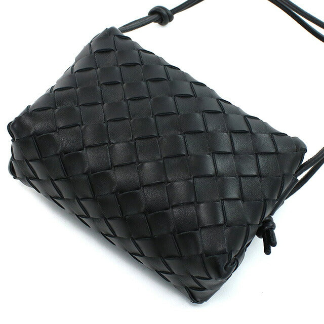 ボッテガ・ヴェネタ 斜め掛け ショルダーバッグ レディース ブランド BOTTEGA VENETA イタリア 680254 ブラック バッグ BOT680254011