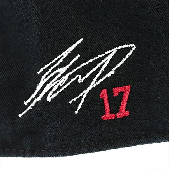 47BRAND キャップ 大谷翔平 サイン入り メンズ レディース ブランド ドジャース ’47 クリーンナップ Black 帽子 B-RGW12GWSNL-BKM-SI