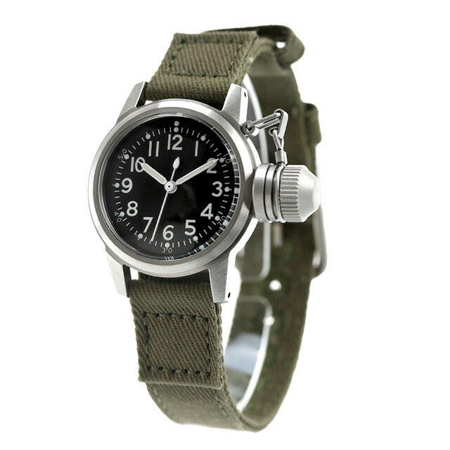 モントルロロイ ミリタリーウォッチ クオーツ 腕時計 ブランド メンズ レディース M.R.M.W. Buships watch アナログ ブラック カーキ 黒 BSPS-E1-FAB-GR