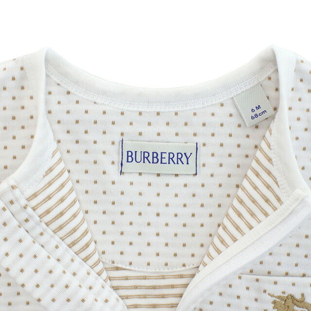 バーバリー ロンパース ベビー ブランド BURBERRY タイ 8078864 ARCHIVE BEIGE IP PAT ベージュ系 ウェア 選べるモデル BUR8078864A