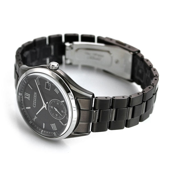 シチズン メンズ 腕時計 ブランド エコドライブ ソーラー日本製 カレンダー BV1125-97H CITIZEN グレー 時計 BV1125-97H