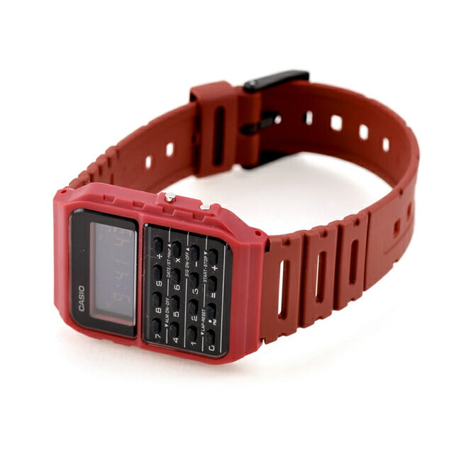 カシオ チープカシオ CASIO クォーツ 電池式 CA-53WF-4B クラシック ユニセックス チプカシ 腕時計 ブランド カシオ casio デジタル ブラック レッド 黒 CA-53WF-4BDF