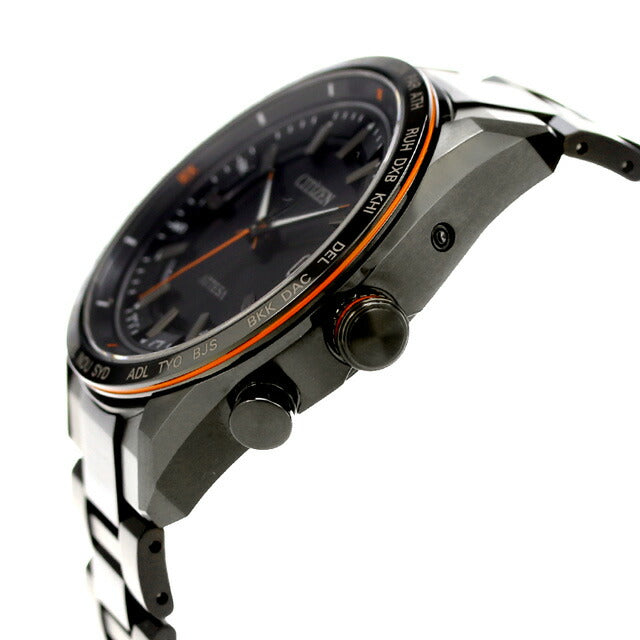 シチズン アテッサ 光発電エコ・ドライブ電波時計 腕時計 ブランド メンズ チタン 電波ソーラー CITIZEN ATTESA CB0286-61E CB0286-61E