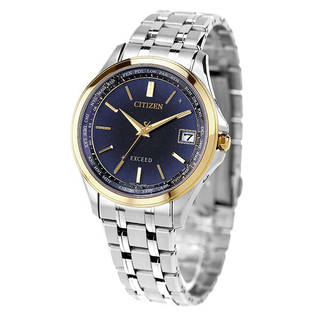 シチズン エクシード 七夕モチーフ「天の川」 腕時計 ブランド メンズ チタン 数量限定 電波ソーラー CITIZEN EXCEED CB1087-61L CB1087-61L