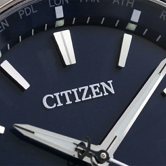 シチズン アテッサ エコドライブ ソーラー電波 メンズ 腕時計 ブランド CB1120-50L CITIZEN ブルー CB1120-50L