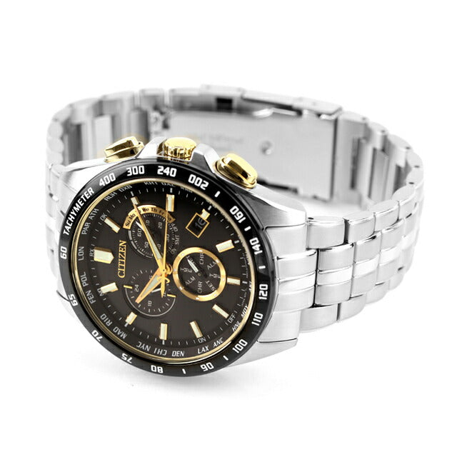 シチズン コレクション ダイレクトフライト 腕時計 メンズ 数量限定 クロノグラフ 電波ソーラー CITIZEN COLLECTION CB5879-53E CB5879-53E