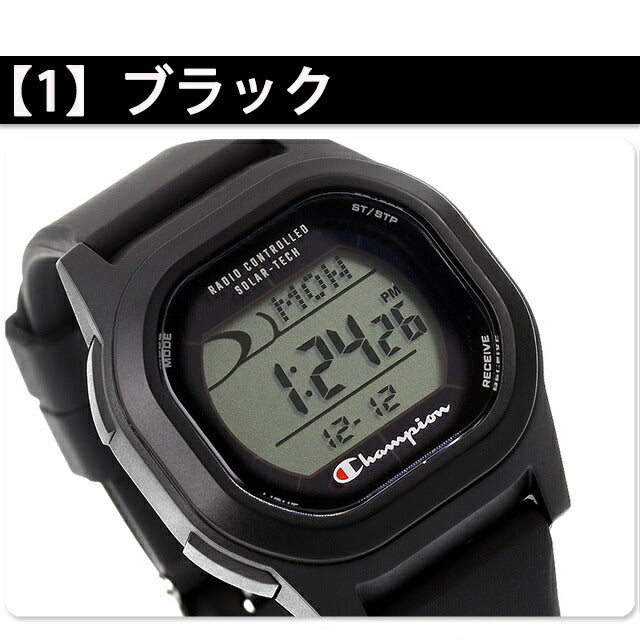 シチズン チャンピオン ソーラー ソーラーパワー 腕時計 ブランド メンズ レディース ペア キッズ ジュニア クロノグラフ CITIZEN 黒 選べるモデル Champion-1