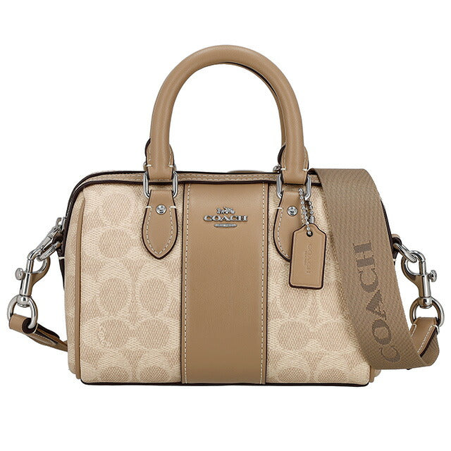 コーチ ショルダーバッグ レディース ブランド COACH CW331 ライトベージュ/ベージュ CW331-SVPWH-1