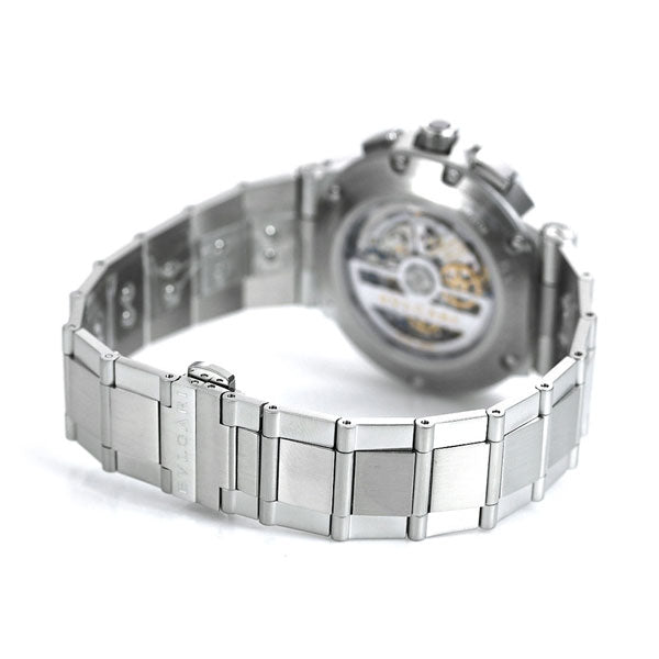 ブルガリ 時計 ディアゴノ ベロチッシモ 41mm 自動巻き 機械式 メンズ 腕時計 ブランド DG41BSSDCH ブラック DG41BSSDCH