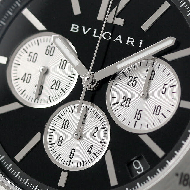 ブルガリ 時計 ディアゴノ 41mm メンズ DG41BSSDCHTA 自動巻き 機械式 腕時計 ブランド 新品 DG41BSSDCHTA
