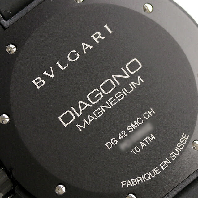 ブルガリ ディアゴノ マグネシウム 42mm 自動巻き 機械式 DG42BSMCVDCH 腕時計 ブランド メンズ DG42BSMCVDCH