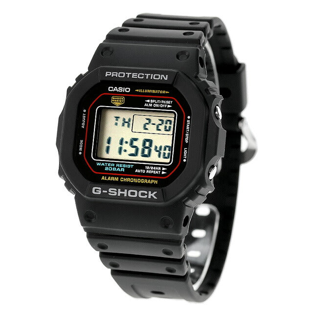 gショック ジーショック G-SHOCK クォーツ 電池式 DW-5600RL-1 デジタル 5600シリーズ メンズ 腕時計 ブランド カシオ casio デジタル ブラック 黒 DW-5600RL-1DR