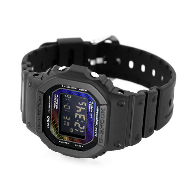 gショック ジーショック G-SHOCK クォーツ 電池式 DW-5600RW-1 デジタル 5600シリーズ メンズ 腕時計 ブランド カシオ casio デジタル ブラック マルチカラー 黒 DW-5600RW-1DR
