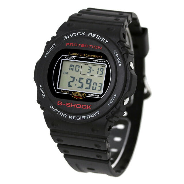 gショック ジーショック G-SHOCK 5700 クオーツ メンズ 腕時計 ブランド DW-5750E-1DR ブラック カシオ DW-5750E-1DR