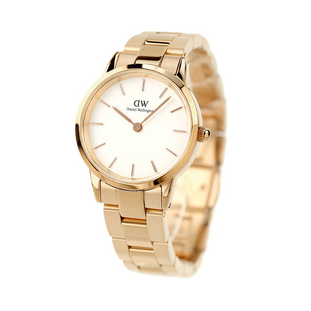 ダニエルウェリントン ICONIC LINK クオーツ 腕時計 ブランド レディース DANIEL WELLINGTON DW00100213 アナログ ゴールド 成人祝い プレゼント ギフト DW00100213