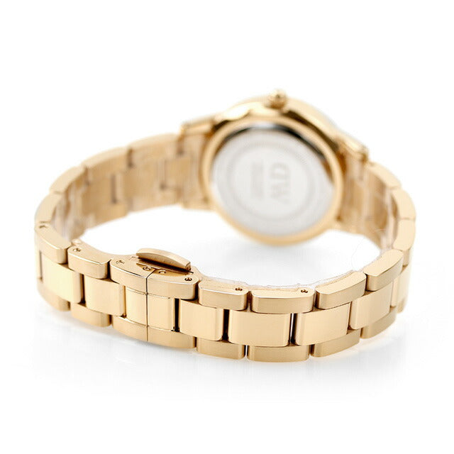 ダニエルウェリントン ICONIC LINK クオーツ 腕時計 ブランド レディース DANIEL WELLINGTON DW00100213 アナログ ゴールド 成人祝い プレゼント ギフト DW00100213