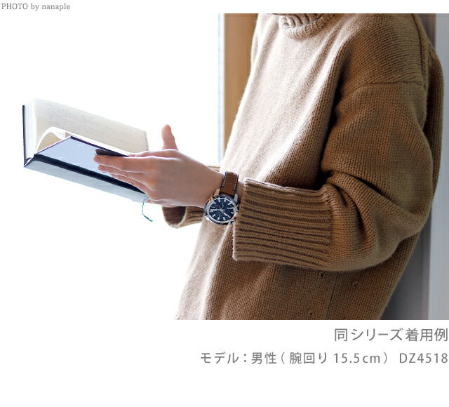 ディーゼル 時計 グリフェド 48mm クロノグラフ クオーツ メンズ 腕時計 ブランド DZ4571 シルバー ブラック DZ4571