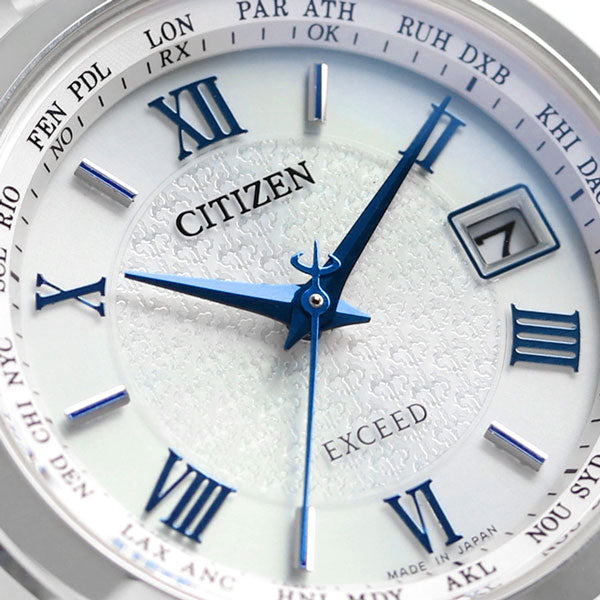 シチズン エクシード エコドライブ ソーラー電波 チタン レディース EC1120-59B CITIZEN 腕時計 ブランド EC1120-59B