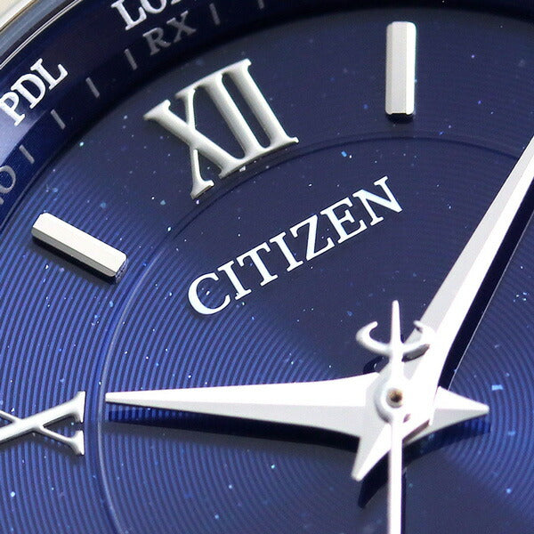 シチズン エクシード エコドライブ ソーラー電波 チタン 日本製 レディース 腕時計 ブランド EC1120-59L CITIZEN ブルー EC1120-59L