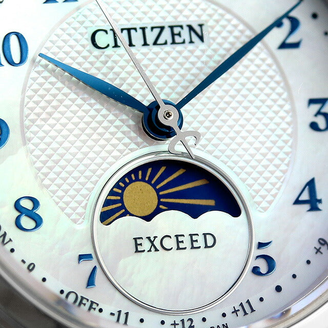 シチズン エクシード エコドライブ電波 腕時計 ブランド レディース チタン 電波ソーラー CITIZEN EE1020-69D EE1020-69D
