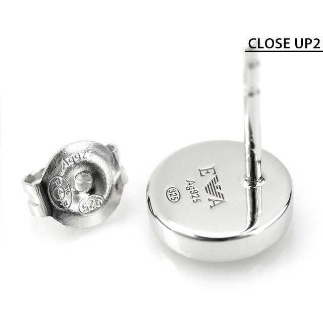 エンポリオ アルマーニ ピアス EMPORIO ARMANI シルバー925 スタッド ラインストーン 両耳 レディース EG3053040 シルバー アクセサリー 記念品 ギフト EG3053040