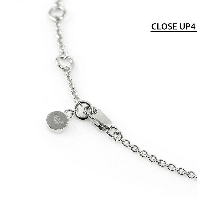 エンポリオ アルマーニ ネックレス EMPORIO ARMANI ペンダント シルバー925 レディース EG3374040 シルバー ピンクゴールド アクセサリー EG3374040