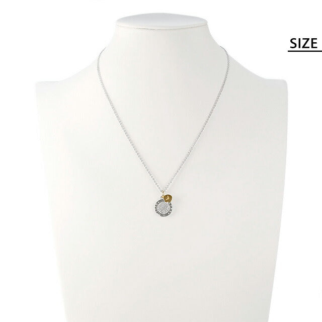 エンポリオ アルマーニ ネックレス EMPORIO ARMANI ペンダント シルバー925 レディース EG3374040 シルバー ピンクゴールド アクセサリー EG3374040