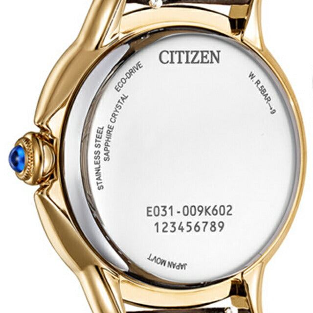 シチズン エル ROUND Collection 光発電エコドライブ 腕時計 ブランド レディース ソーラー CITIZEN L EM1163-09X アナログ ブラウン EM1163-09X